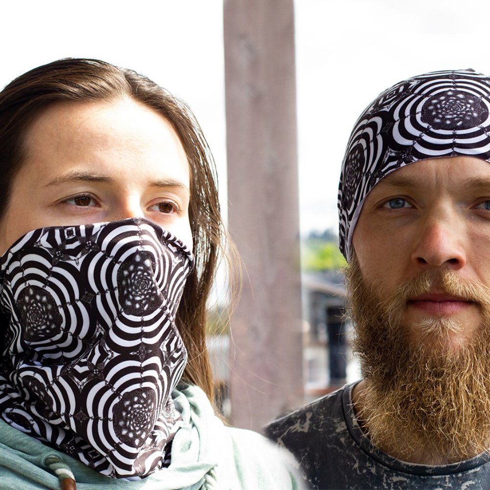 Succulent BUFF Face mask | scarf | hat